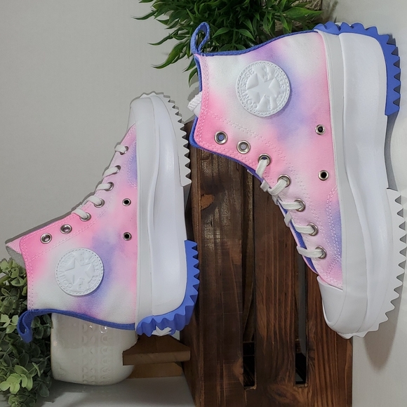 CONVERSE RUN STAR HIKE HI PLATFORM WOMEN SZ 7.5 - Picture 5 of 10